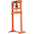 Hydraulic Shop Press, 12 Ton H Frame Hydraulic Garage Shop Floor Press, Adjustable Shop Press With Press Plates, Heavy Duty Hydraulic Press For Garage, Shop, Workshop
