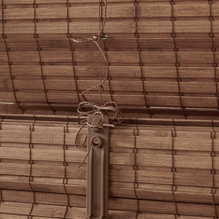 Bamboo Light Filtering Roman Shade 64"L