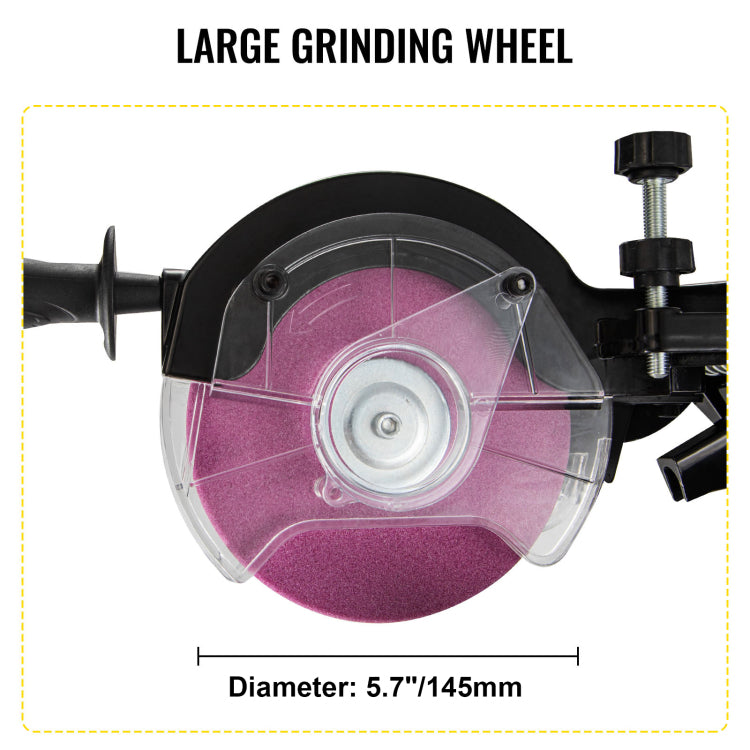 Electric Chainsaw Sharpener, 230W Professional Multi Angle Adjustable Chain Grinder 3000Rpm, Electric Chainsaw Blade Sharpener For 1 4" To 2 5" Chains