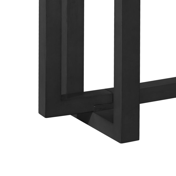 59" Narrow Console Table Mdf Entryway Sofa Table For Hallway, Living Room, Foyer With Space Saving Design