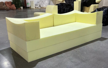 Belfin Modular Sectional Sofa, Convertible Tofu Block Sofa Floor Sofa Bed Armrest Comfy Sofa Bed Compressed Sofa Compression Sofa For Living Room Bedroom Chenille Fabric Beige