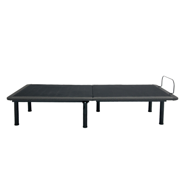 Twin Xl Size Quick Assembly Adjustable Bed Frame With Voice Activated Controls