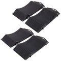 4Pack Tire Saver Ramps,Wheels Tire Saver Ramps,Anti Slip Hard Plastic Design,Black