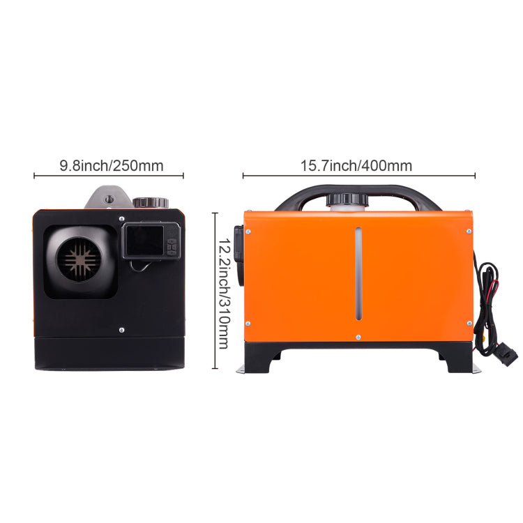 Diesel Air Heater All In One 12V 8Kw Bluetooth App Lcd For Car Rv