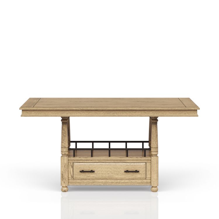 Counter Table Caramel Finish