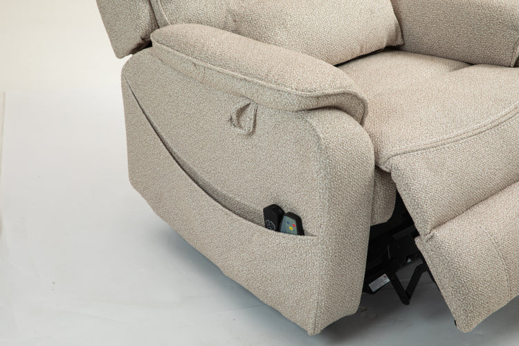 Lounge Chair Lift Chair Relax Sofa Chair Sitting Room Furniture Sitting Room Power Supply Elderly Electric Lounge Chair 180 Degree Lying Flat
