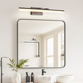 32 Inch Modern Led Bathroom Vanity Light Sleek Black Metal Wall Light For Mirror, Dressing Room Or Sink Area