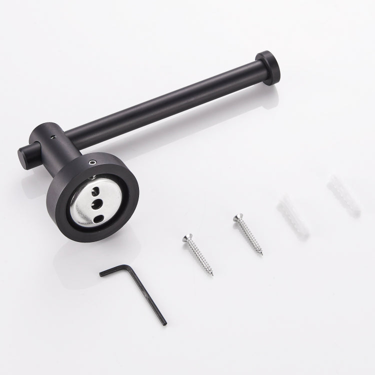 Bathroom Hardware Set, Thicken Space Aluminum 3 Pcs Towel Bar Set Matte Black 16 27 Inches Adjustable Bathroom Accessories Set