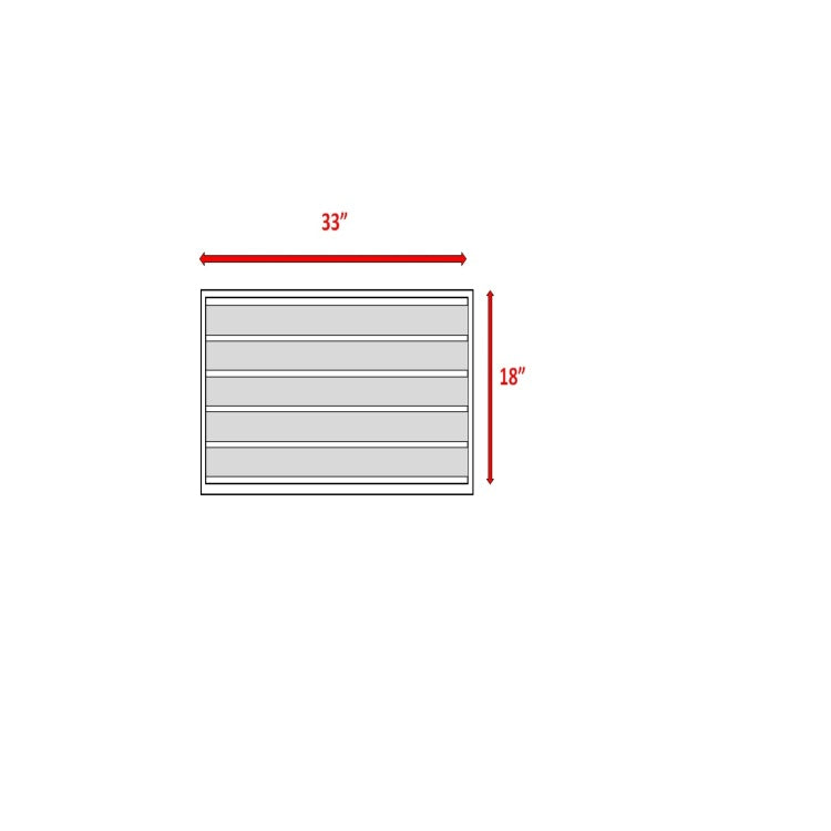 Mixed Grey Slatted Side Table With Aluminum Top Fully Assembled