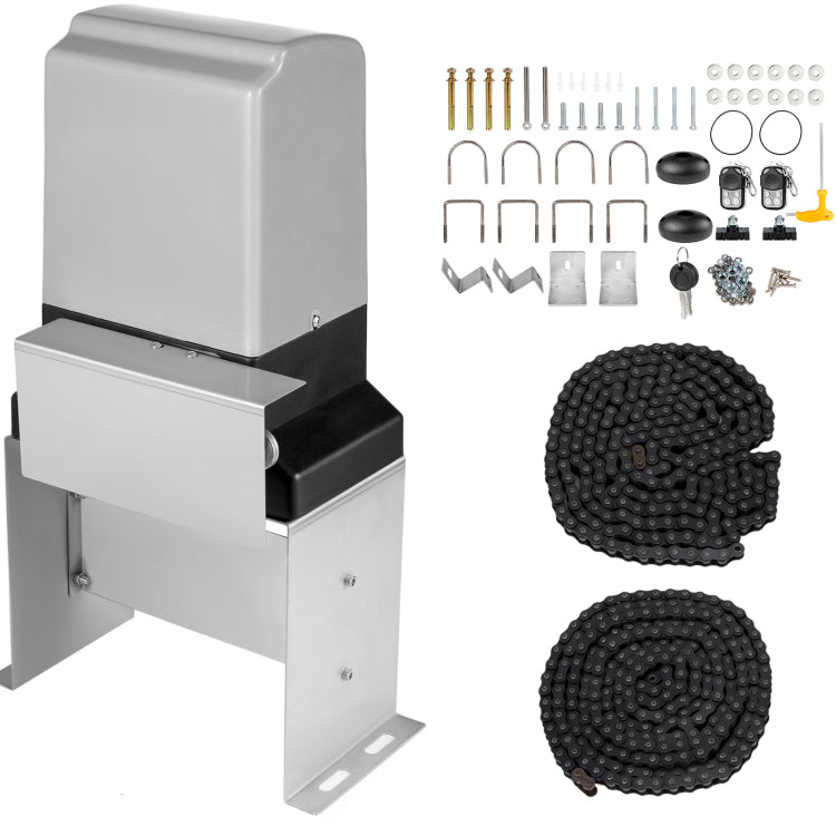 3300Lbs Automatic Sliding Gate Opener Driveway Operator Infrared Sensor