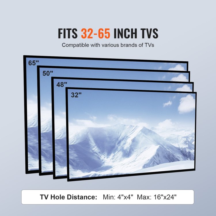 Tv Stand Mount, Swivel Tall Tv Stand For 32 To 65 Inch Tvs, Height Adjustable Portable Floor Tv Stand With Tempered Glass Base For Bedroom, Living Room
