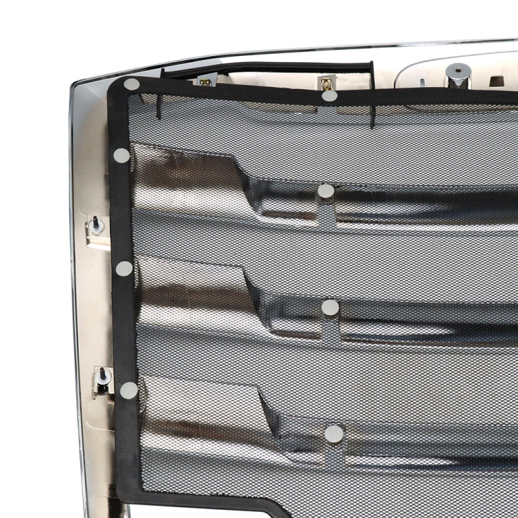 Chrome Front Grille Compatible With Freightliner Cascadia 2018 With Bug Screen