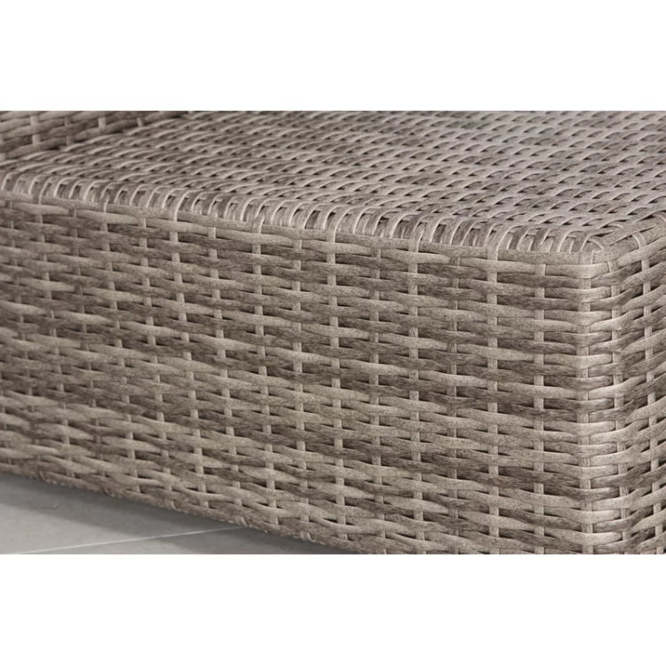 Fully Assembled Wicker Patio Sofa Set For 4 With Cushions Convenient Outdoor Seating Group