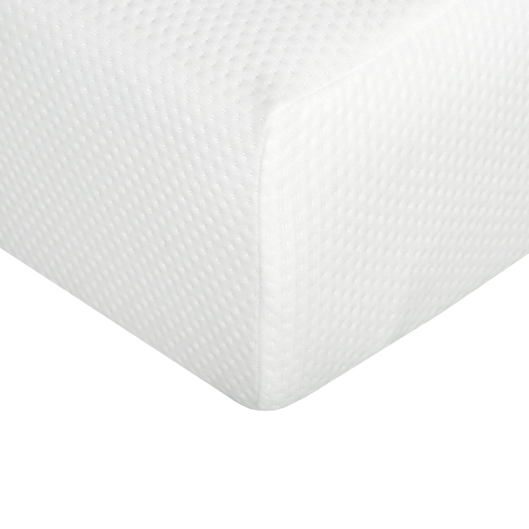 Plush 8 In. Medium Gel Memory Foam Mattress For King Size Bed In A Box With White Aloe Vera Cover