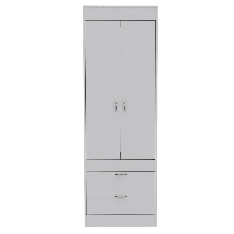Alabama Armoire, One Large Cabinet, Two Drawers