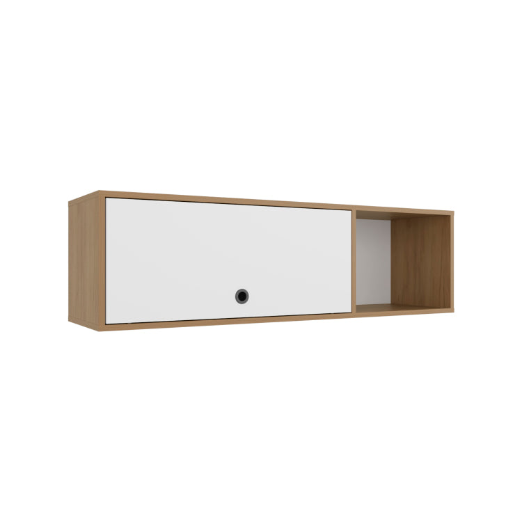 Wall Cabinet, 1 Door, 3 Shelves