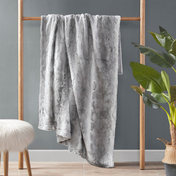 1Pc 50X60" Faux Fur Throw