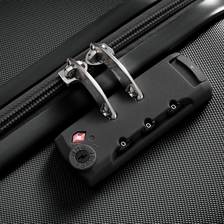 Luggage Set Of 3, Airline Certified Carry On Luggage With Cup Holder, Abs Hard Shell Luggage With Spinner Wheels, Black