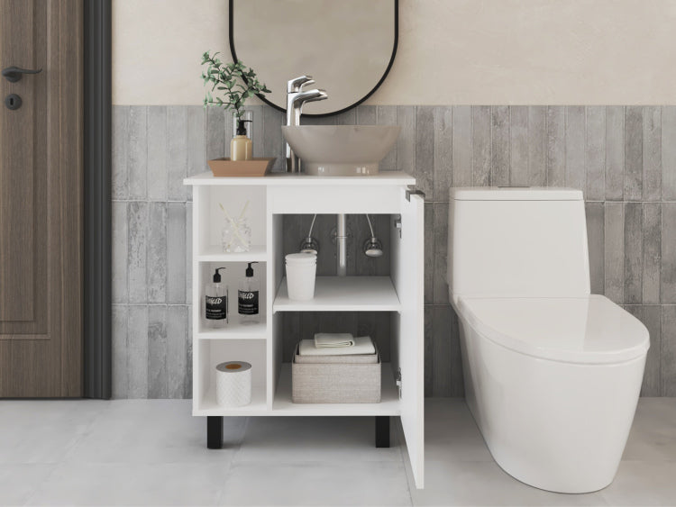 Stites Vanity Sink, Bathroom, White