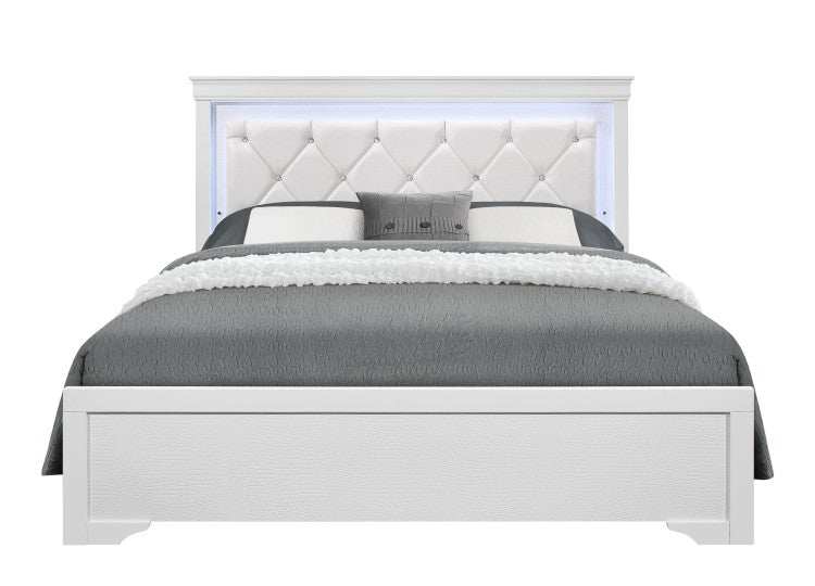 Shaker White Queen 5Pc Bedroom Set