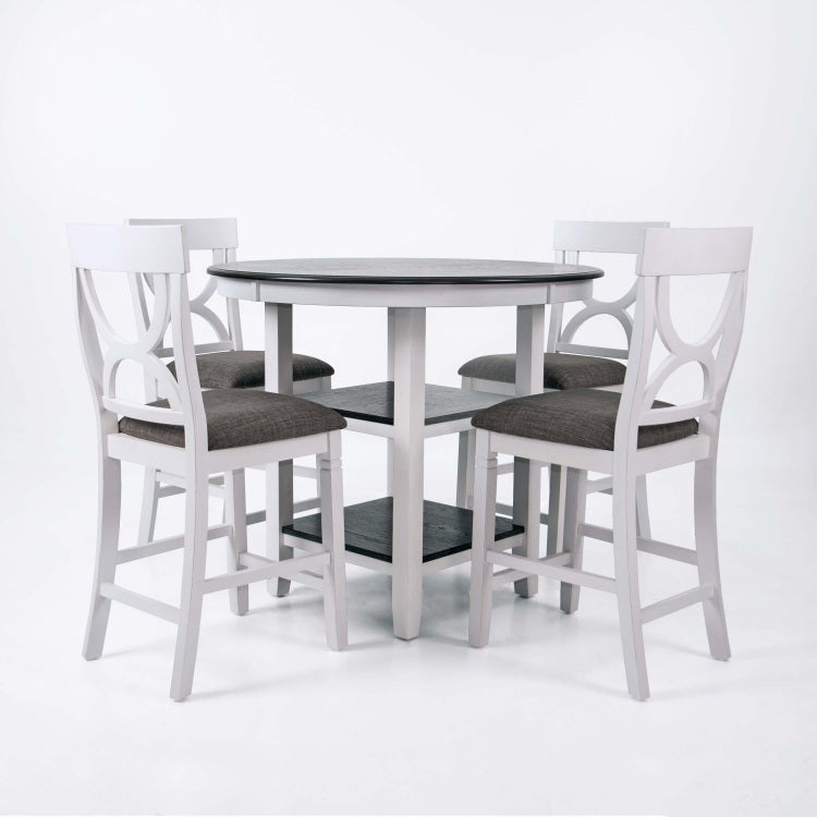 5 Pcs Counter Height Dining Set