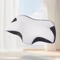 Ergonomic Travel Neck Pillow 950G Molded Pu Slow Rebound Foam, Dual Layer Cover, Compact & Supportive For Airplane, Car & Office Use