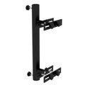 Outsunny Patio Umbrella Holder With Adjustable Clamps, Umbrella Deck Mount Bracket For Railing, Balcony, Fences, Patio Umbrella Stand For Market Umbrella And Offset Umbrella, Black