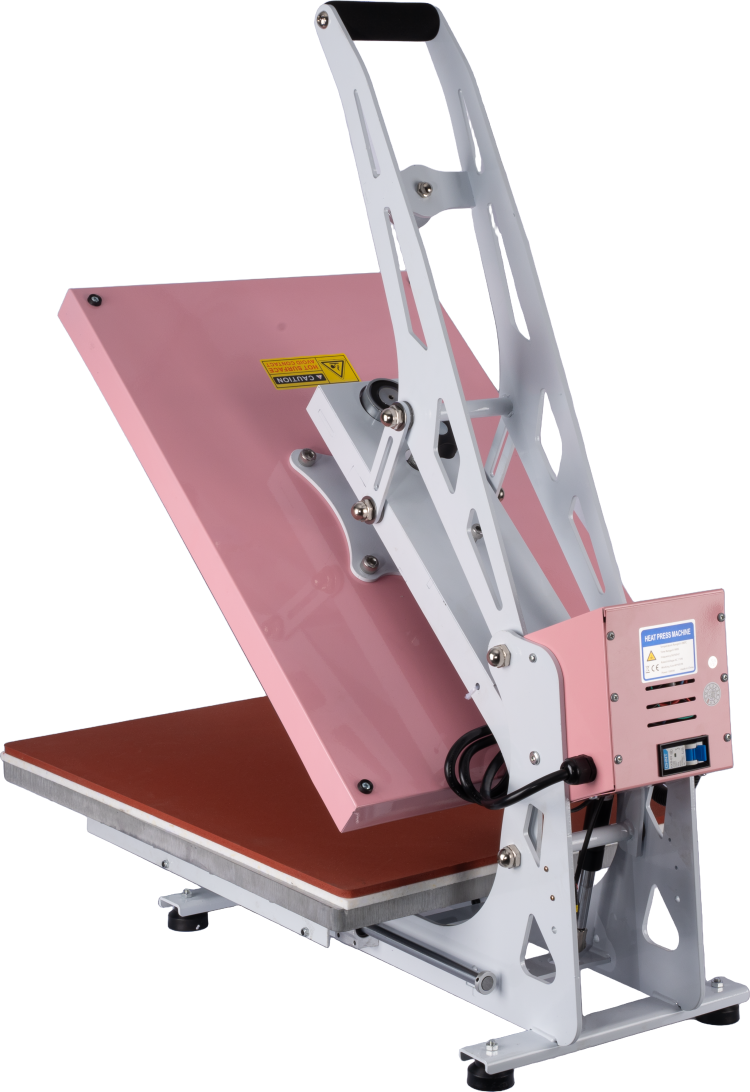16 X 24 Inch Semi Automatic Heat Press Machine With Auto Open And Slide Out Base, Not Suitable For Sublimation