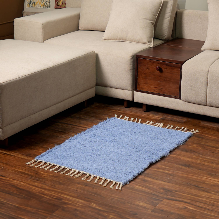 Camelot 36X24" Scatter Rug Stylish Blue Accent Rug For Living Room, Bedroom, & Home Decor"