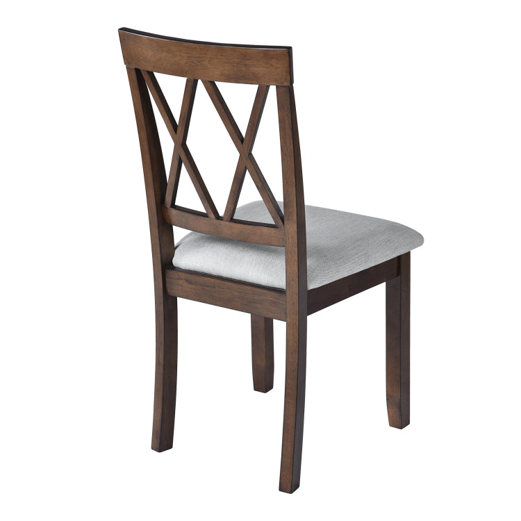 Dining Room Chairs Set Of 2, Accent Diner Chairs Upholstered Fabric Side Stylish Kitchen Chairs With Solid Wood Legs And Padded Seat