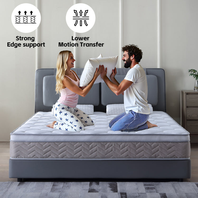 12" Mattress Certipur Us Certified Hybrid Memory Foam Pocket Spring Mattresses