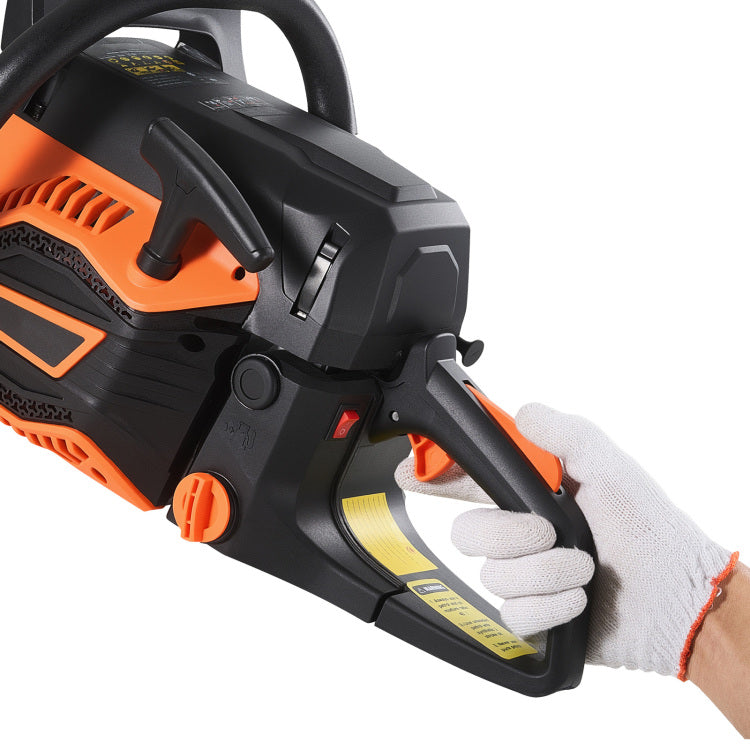 62Cc Gas Chainsaw 3.8 Hp Gas Powered 20 Inch Chainsaw For Wood Cutting