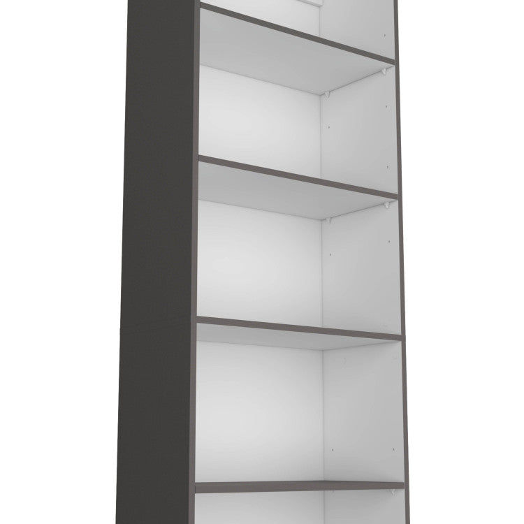 Sutton 4 Shelves Bookcase With Modern Storage Shelves