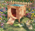Wooden Rabbit Hutch Wooden Rabbit Hutch Bunny Cage Guinea Pig Cage Duck House Dog House