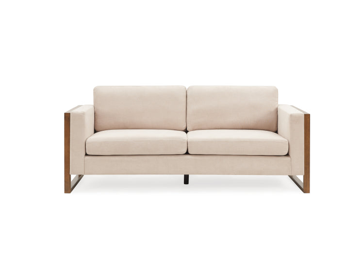 79" Modern Sofa With Solid Wood Legs,3 Seater,Living Rooms,Bedrooms,Apartment Office