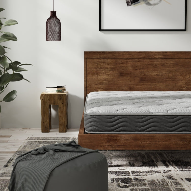Hybrid 8 Inch Firm Twin Mattress With Pocketed Coils