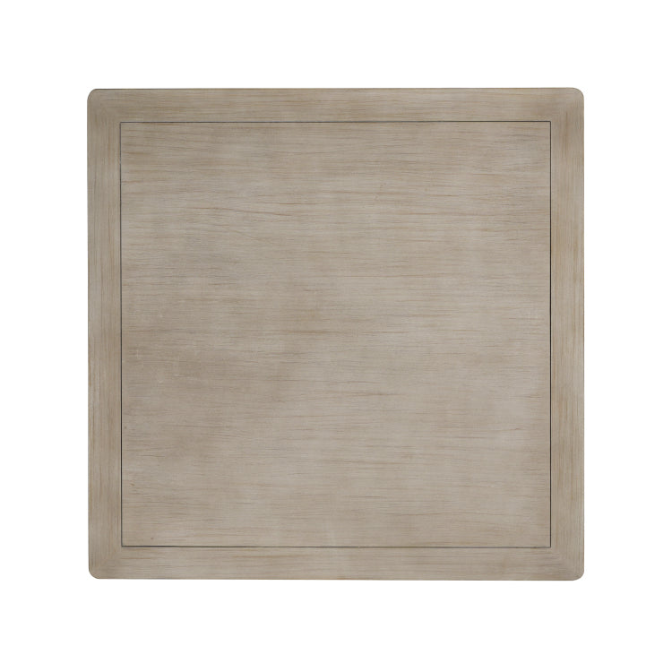 Square Coffee Table With Storage,Light Ash