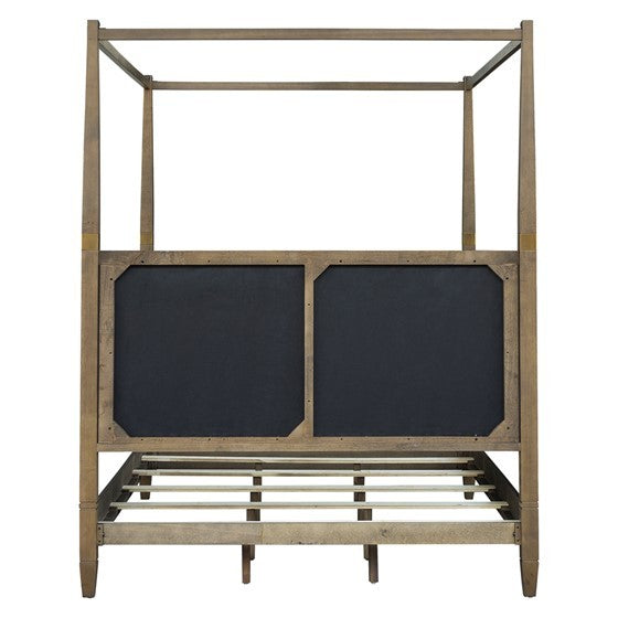 Canopy Bed Queen Brown See Below