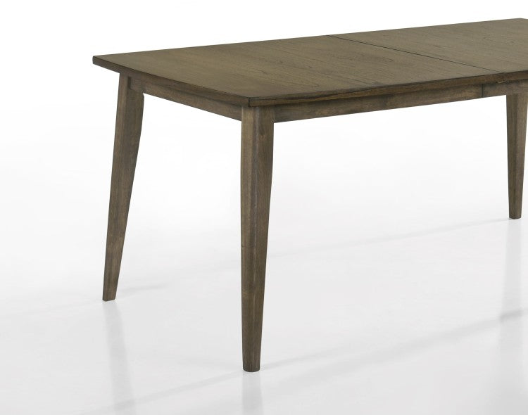 Billie Vintage Walnut 72" Contemporary Rectangle Dining Table