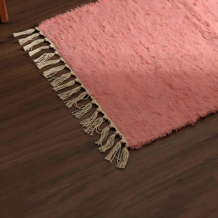 Camelot 36X24" Scatter Rug Stylish Pink Accent Rug For Living Room, Bedroom, & Home Decor"