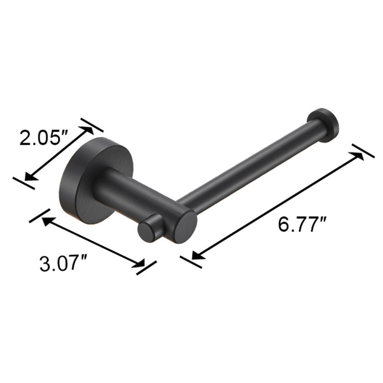 Bathroom Hardware Set, Thicken Space Aluminum 3 Pcs Towel Bar Set Matte Black 16 27 Inches Adjustable Bathroom Accessories Set
