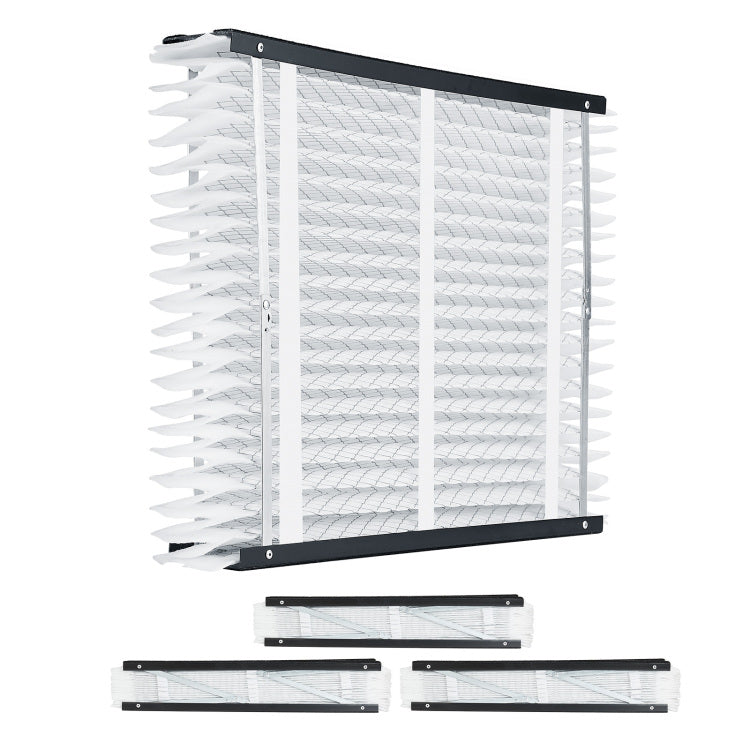 Air Filters Merv 11 Electrostatic Pleated Hvac Furnace Filter 4 Pack 20 X 25 X 4