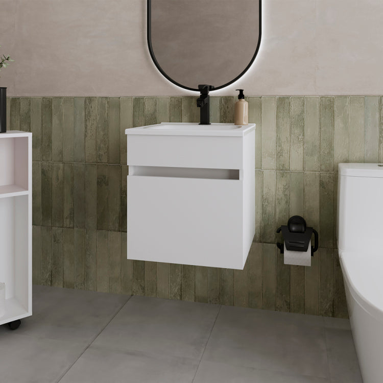 Newell Vanity Sink, Bathroom, White