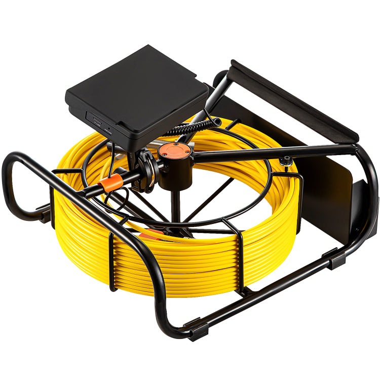 Sewer Camera, 98.4 Ft 30 M, 4.3" Pipe Drain Inspection Camera With Dvr Function And Led Lights, Waterproof Ip68 Borescope, Industrial Endoscope For Home Wall Duct Drain Pipe Plumbing