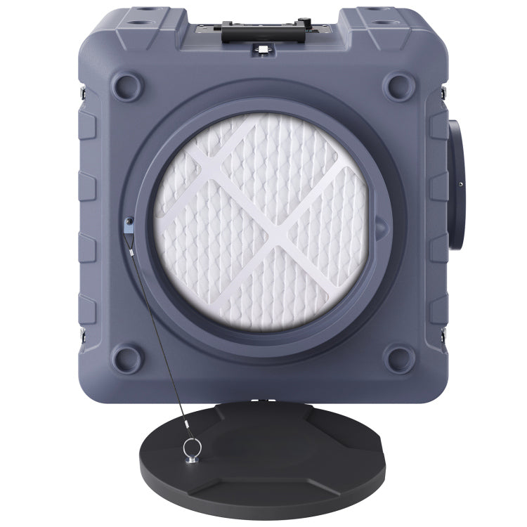 Air Scrubber With 3 Stage Filtration, Stackable Negative Air Machine 800 Cfm, Air Cleaner With Merv10, Carbon, H13 Hepa, For Home, Industrial And Commercial Use