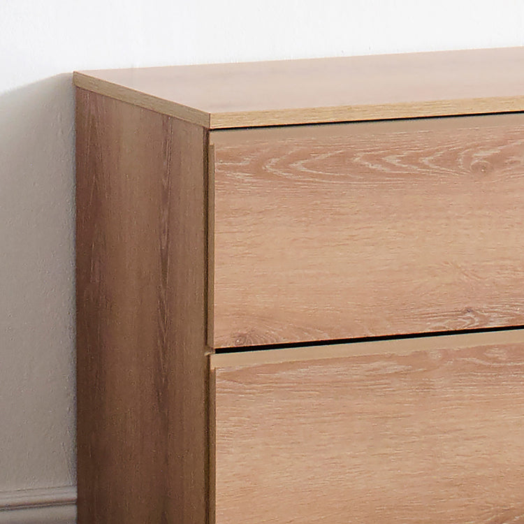 Devi Oak Wood Closet System