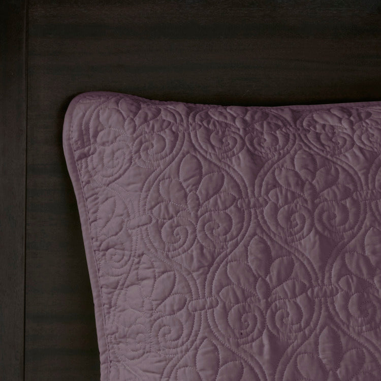 Reversible Bedspread Set Purple King