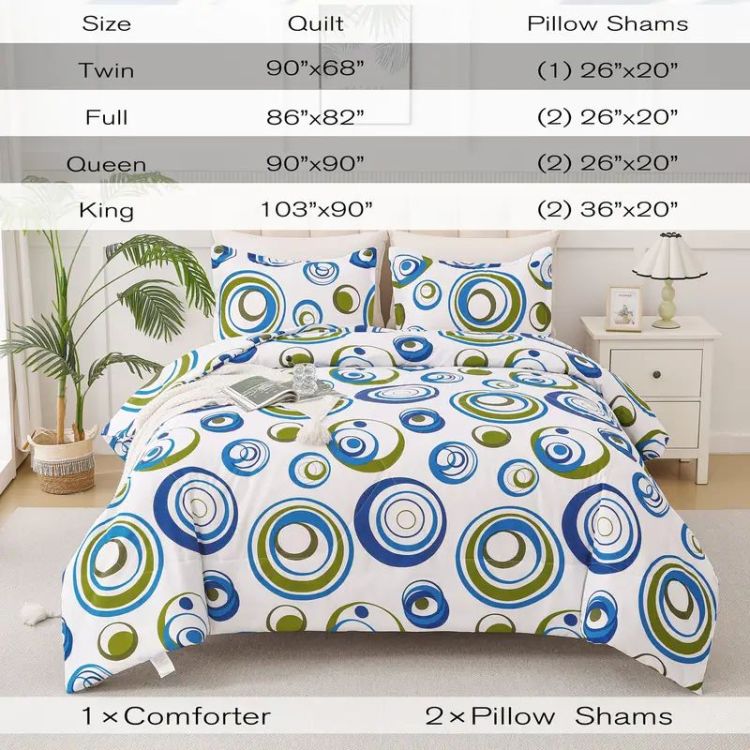 Urban Aura Quilt 3 Piece Set King