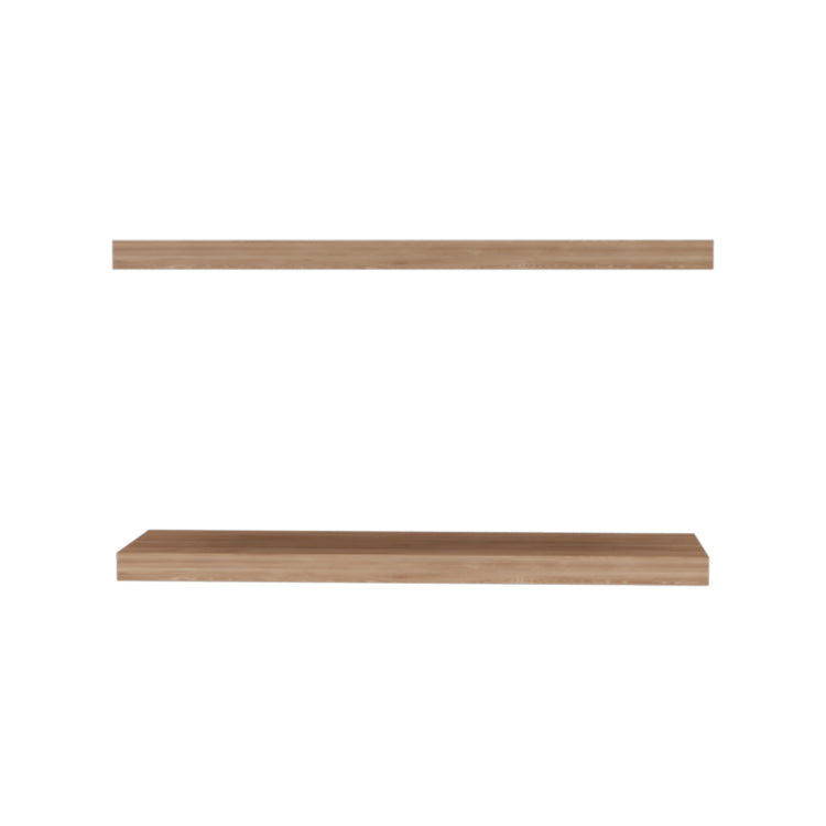 Ecco 31.5" Wide Floating Shelves Set Of 2, Shelves For Wall Decor For Bedroom, Bathroom Storage Shelves, Book Shelves For Living Room