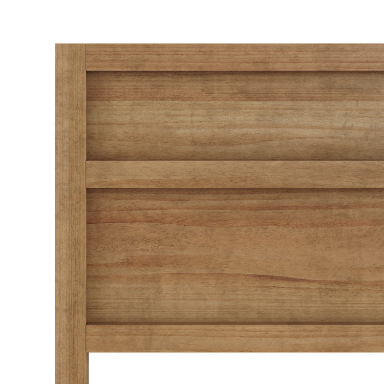 Maddox Modern Wood King Panel Headboard